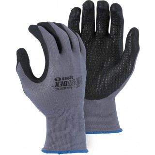 3228D - Majestic® SuperDex® Micro Foam Nitrile Palm Coated Gloves with Dotted Grip